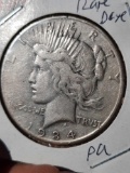 1934-S Silver Peace Dollar rare date original better grade beauty