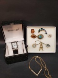 Vintage Costume Jewelry and Coldwater Creek Watch