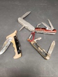 Lot of 4 knives