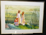 Beautiful Watercolor Print by V Caviness