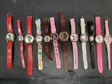 12 in Lot Minnie Mouse Watches