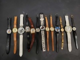 12 Mickey Mouse and 1 Minnie Watches