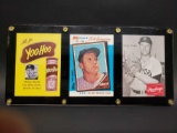 Mickey Mantle 3 card set