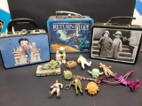 Metal Lunchboxes and Starwars toys