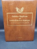 Golden Replicas of the United States Stamps
