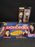 Seinfeld Monopoly and Frankenstein Action figure