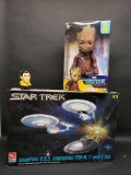 Star Trek Snapfast Enterprise and marvels Groot