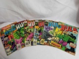 Vintage Marvel Incredible Hulk Comic Books 6 Units