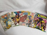 Vintage Marvel X-Men Comic Books 5 Units