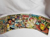 Vintage Marvel Fantastic Four Ironman Comic Books 6 Units