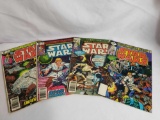 Vintage Marvel Star Wars Comic Books 4 Units