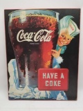 Coca-Cola Particle Board Sign
