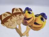 1980s San Diego Padres Face Signs 4 Units