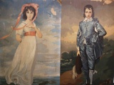 Vintage Pinky and Blue Boy prints