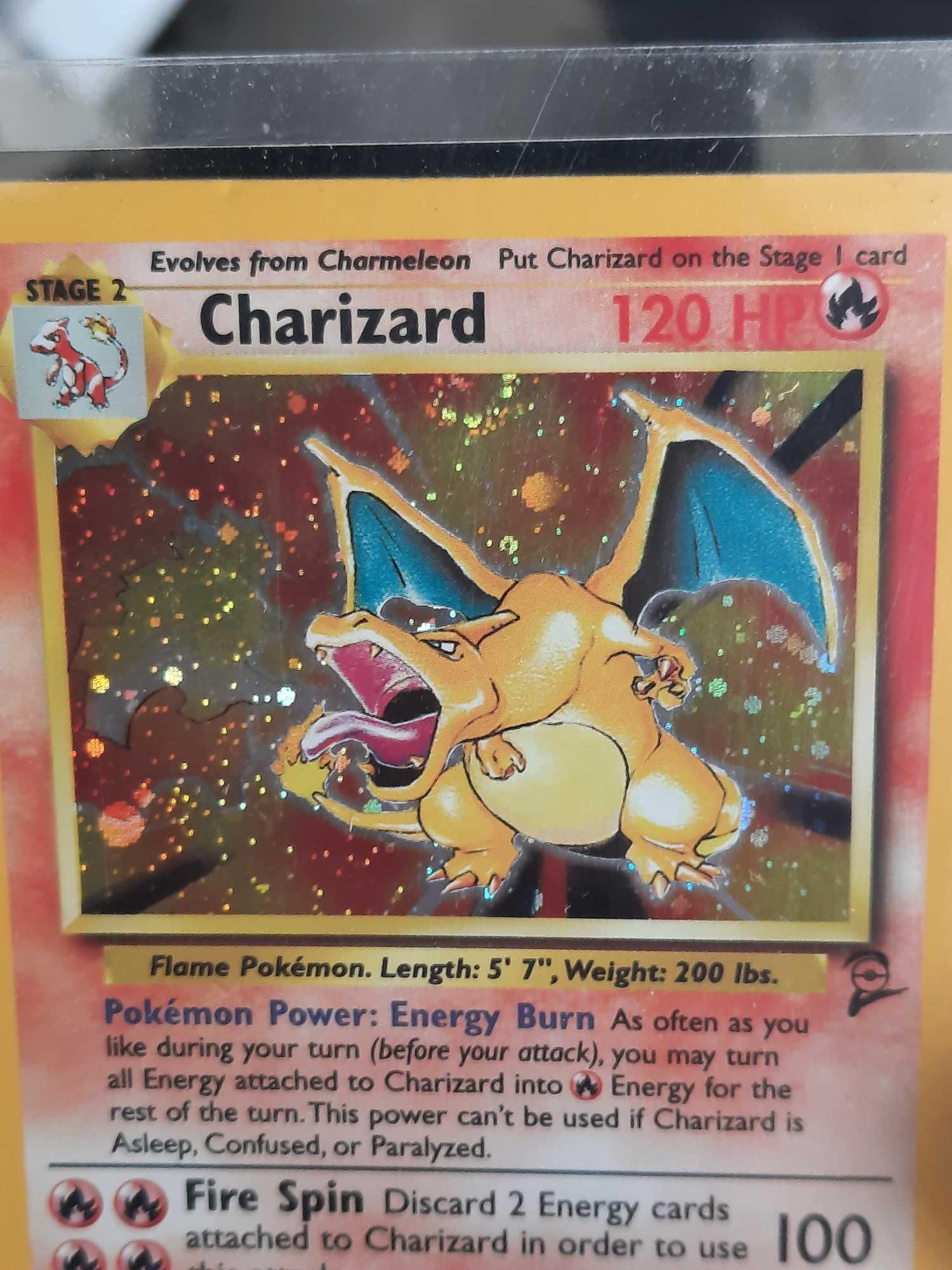 Pokemon Base Set 2 Holo Rare Charizard 4/130 MP | Proxibid