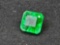 Emerald Colombia Green Beauty Natural Emerald 6.25cts Radiant Cut Gem Stone GGL Card