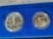 1986 U.S. Liberty Coins Silver Dollar & Half Dollar Proof Set