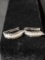 1/4 Carat Diamond Feather Earrings