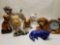 Ceramic and Porcelain Dog Cat Figures 8 Units