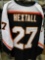 Ron Hextall Signed Black Hockey Jersey COA