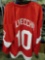 Alex Delvecchio Signed Red Hockey Jersey COA