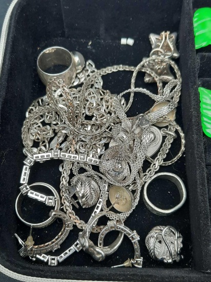 Jewelry Box full of 925 Sterling Silver