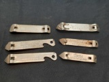 Vintage Can Opener Lot, Coors, Quick & Easy, 6 Units