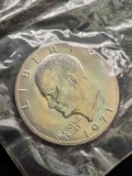 1971-S 40% Silver Eisenhower Dollar Original Sealed Mint Plastic Unc