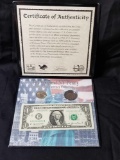 Original NY Penny Coin Currency Collection