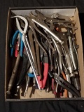 Box Lot Hand Tools Pliers Vise Grips