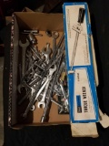 Box Lot Hand Tools Wrenches Torque Wrench