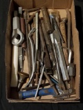 Box Lot Hand Tools Punches Taps