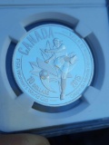 2015 Canadian $10 Coin Fifa Womens Cup Silver NGC PF-70 ultra cameo certified