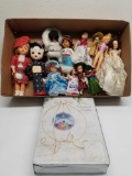 Box Full of Vintage Dolls Ornament Holder