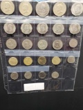Page of Foriegn coins.