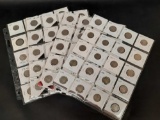 4 Sheets of Buffalo Nickels, 1910s-1930s