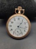 Illinois Gold Plated Pocket Watch