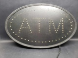 ATM Lighted sign