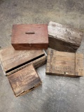 Vintage Wood Boxes