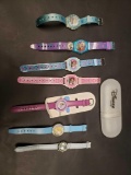 Disney Elsa Anna Tiana and Tinkerbell Watches.