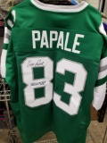 Vince Papale Signed Football Jersey COA