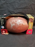 Signed NFL Football Unknown Name