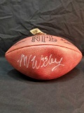 Marcellus Wiley Chargers Signed Football