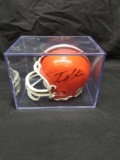 Cleveland Browns Signed Mini Helmet