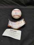 Matt Albers Signed Baseball COA