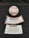 Brad Thompson Signed Baseball COA