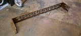 Brass Fireplace Mantle Display 50in Width