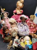 Lot of Vintage Dolls