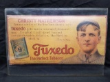Vintage Trolly Car Card Christy Mathewson