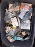 Bin of Lighting Materials, Housings, Switches, misc